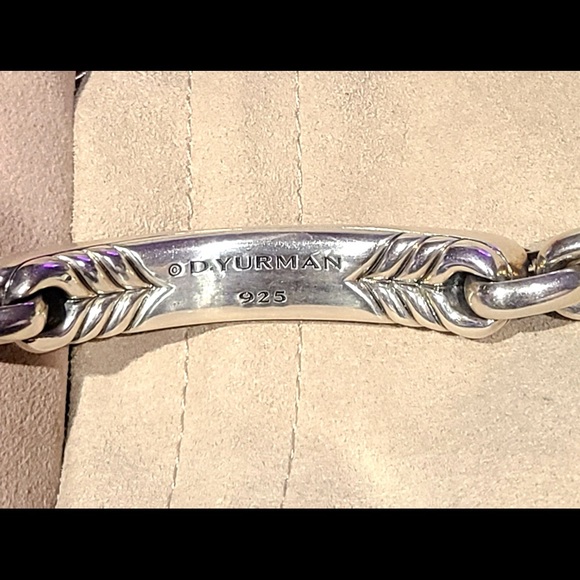 DAVID YURMAN BLACK DIAMOND HEAVY BRACELET - Picture 5 of 6